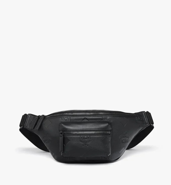 Fursten Belt Bag in pelle Maxi Monogram Fursten Belt Bag in pelle Maxi Monogram