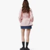 Giacca a vento con cappuccio in nylon riciclato con stampa Monogram