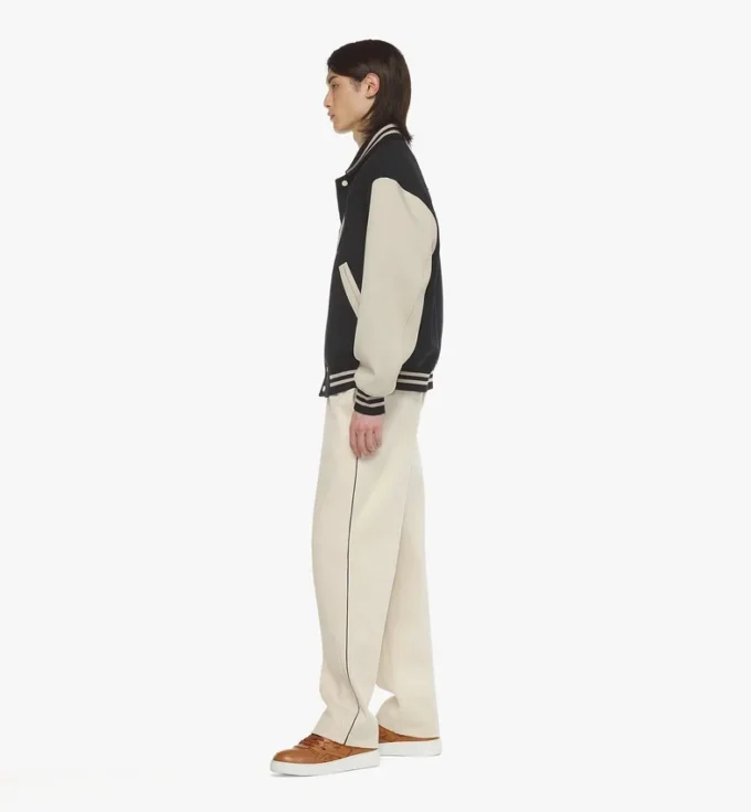 Giacca varsity con toppa logo Essential Giacca varsity con toppa logo Essential