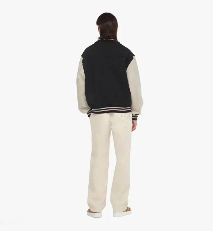 Giacca varsity con toppa logo Essential Giacca varsity con toppa logo Essential