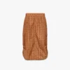 Gonna midi Monogram in nylon riciclato Gonna midi Monogram in nylon riciclato