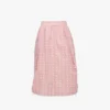 Gonna midi Monogram in nylon riciclato Gonna midi Monogram in nylon riciclato