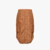 Gonna midi Monogram in nylon riciclato Gonna midi Monogram in nylon riciclato