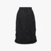 Gonna midi Monogram in nylon riciclato Gonna midi Monogram in nylon riciclato