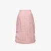 Gonna midi Monogram in nylon riciclato Gonna midi Monogram in nylon riciclato