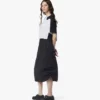 Gonna midi Monogram in nylon riciclato Gonna midi Monogram in nylon riciclato