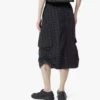 Gonna midi Monogram in nylon riciclato Gonna midi Monogram in nylon riciclato