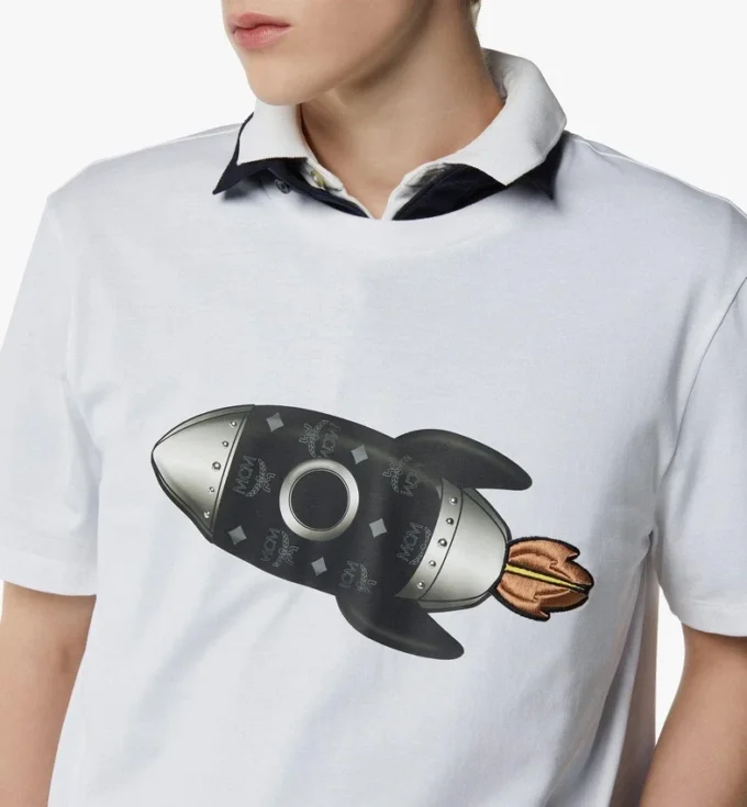 Maglietta Rocket in cotone biologico