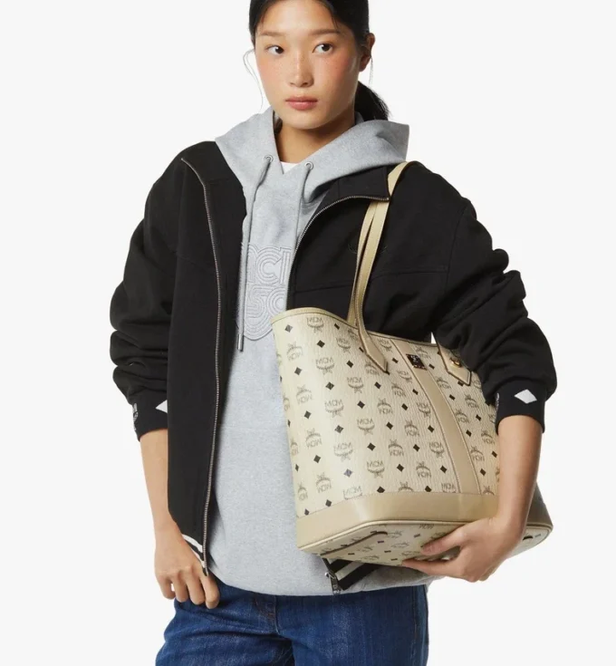 Nuova Liz Shopper in Visetos