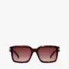 Occhiali da sole quadrati oversize