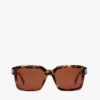 Occhiali da sole quadrati oversize