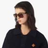 Occhiali da sole quadrati oversize