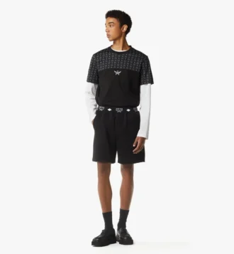 Pantaloncini in ponte con logo Essential