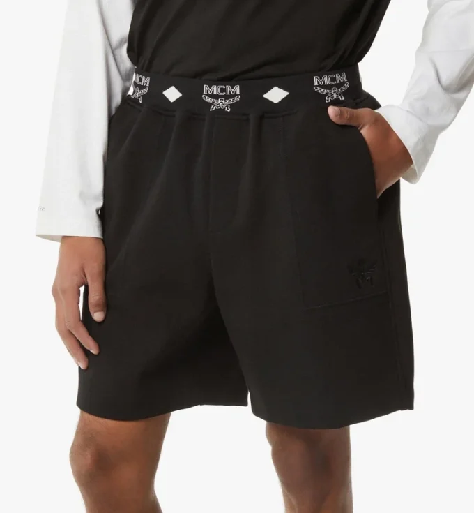 Pantaloncini in ponte con logo Essential Pantaloncini in ponte con logo Essential