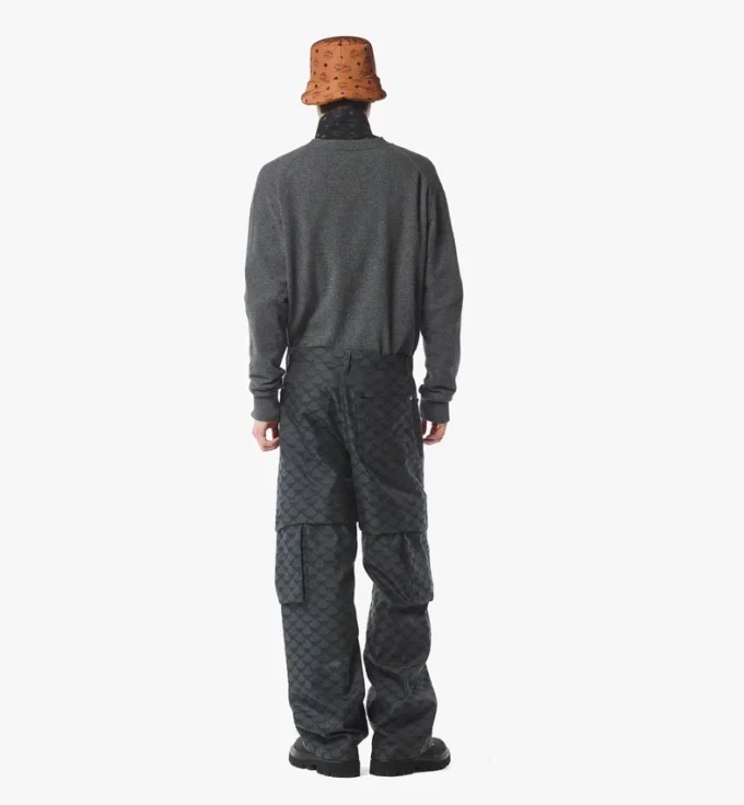 Pantaloni in jacquard Lauretos Pantaloni in jacquard Lauretos