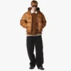 Parka in nylon ripstop con monogramma Parka in nylon ripstop con monogramma