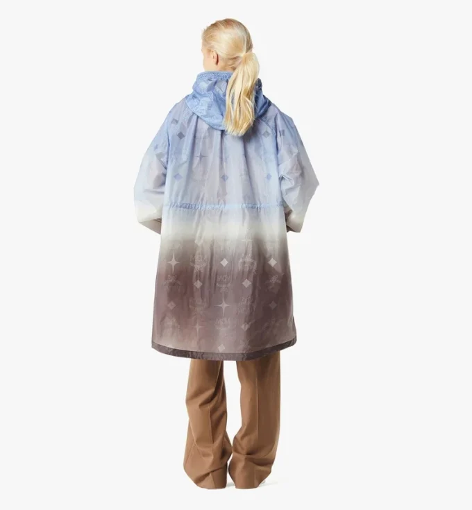 Parka in nylon ripstop con monogramma sfumato Parka in nylon ripstop con monogramma sfumato