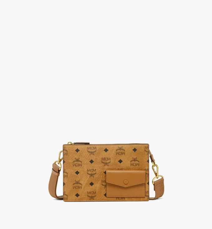 Pochette a tracolla Aren Crossbody in Visetos