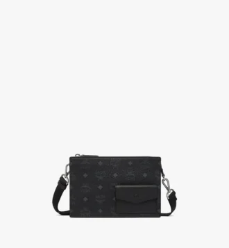 Pochette a tracolla Aren Crossbody in Visetos