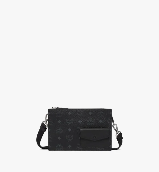 Pochette a tracolla Aren Crossbody in Visetos