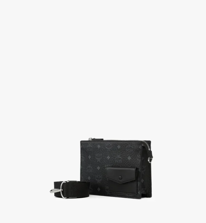 Pochette a tracolla Aren Crossbody in Visetos