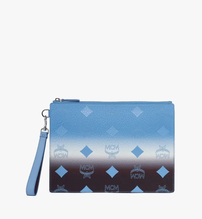 Pochette da polso Aren in tela Monogram Visetos sfumato