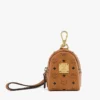Portasacchetti per animali da polso in pelle con stampa Monogram