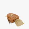 Portasacchetti per animali da polso in pelle con stampa Monogram