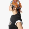 Sciarpa bandana con stampa Monogram Rabot