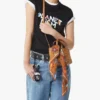 Sciarpa bandana con stampa Monogram Rabot