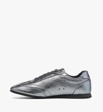 Sneaker Federlite in pelle metallizzata Laurel