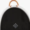 Stark Backpack in pelle metallizzata a specchio