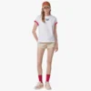 T-shirt con stampa del logo in cotone biologico
