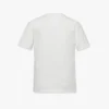 T-shirt con stampa del logo in cotone biologico