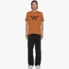 T-shirt con stampa del logo Laurel in cotone biologico T-shirt con stampa del logo Laurel in cotone biologico