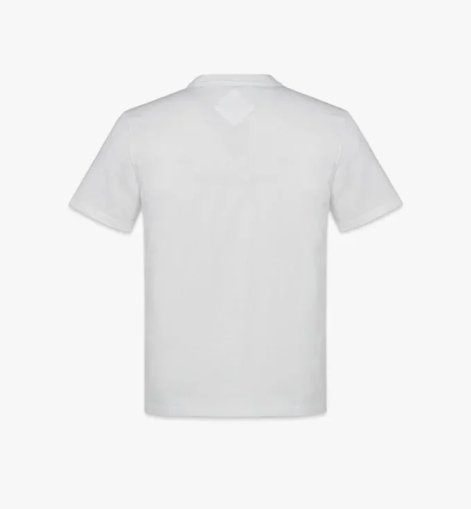 T-shirt con stampa del logo Laurel in cotone biologico T-shirt con stampa del logo Laurel in cotone biologico