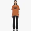 T-shirt con stampa del logo Laurel in cotone biologico T-shirt con stampa del logo Laurel in cotone biologico