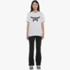 T-shirt con stampa del logo Laurel in cotone biologico T-shirt con stampa del logo Laurel in cotone biologico