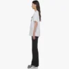 T-shirt con stampa del logo Laurel in cotone biologico T-shirt con stampa del logo Laurel in cotone biologico