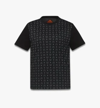 T-shirt con stampa Monogram in cotone biologico