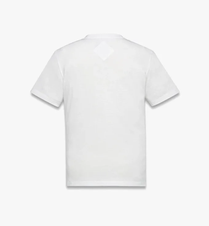 T-shirt con stampa Monogram in cotone biologico T-shirt con stampa Monogram in cotone biologico