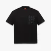 T-shirt con tasca patch monogramma in cotone biologico