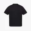 T-shirt con tasca patch monogramma in cotone biologico T-shirt con tasca patch monogramma in cotone biologico