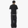 T-shirt con tasca patch monogramma in cotone biologico T-shirt con tasca patch monogramma in cotone biologico