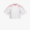 T-shirt corta Laurel in cotone biologico e Econyl® con monogramma