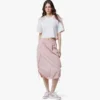 Gonna midi Monogram in nylon riciclato Gonna midi Monogram in nylon riciclato