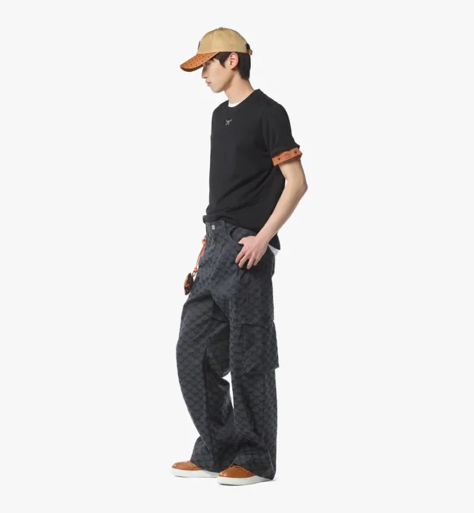 T-shirt Essential con stampa del logo in cotone biologico