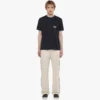 T-shirt Essential con tasca e logo in cotone biologico