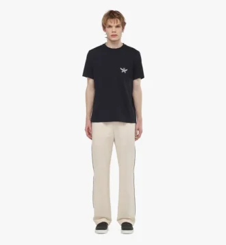 T-shirt Essential con tasca e logo in cotone biologico