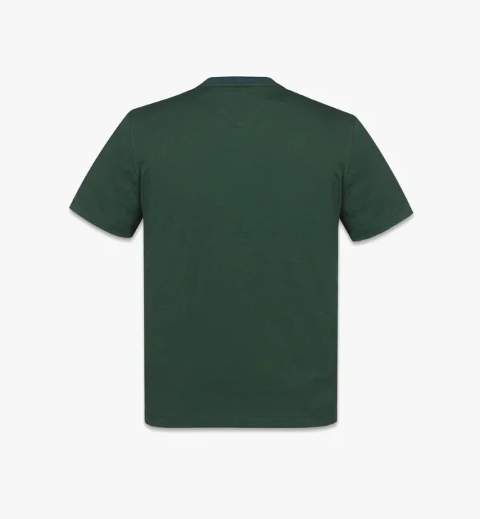 T-shirt Essential con tasca e logo in cotone biologico